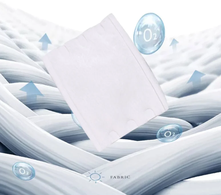 disposable square cotton facial make up remover pads cosmetic cotton pads