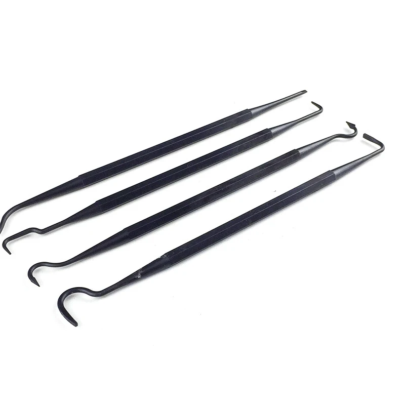 Double ended stainless steel wire brush copper wire nylon brush cleaning and rust removal special tool