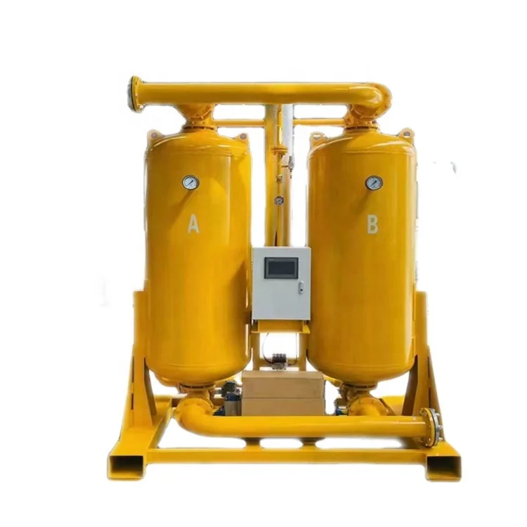 Electric Heatless Regeneration Desiccant Compressed Air Dryer for Industrial