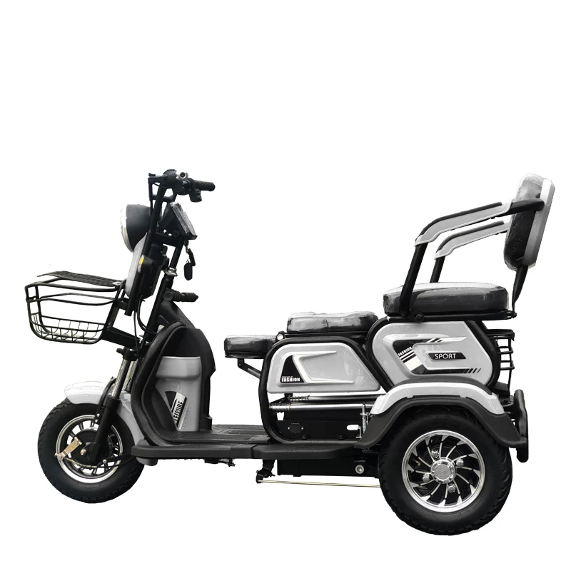 Wholesale High Quality 3 Wheel Adults Battery Powered 3 Wheel Electric Tricycle With seat