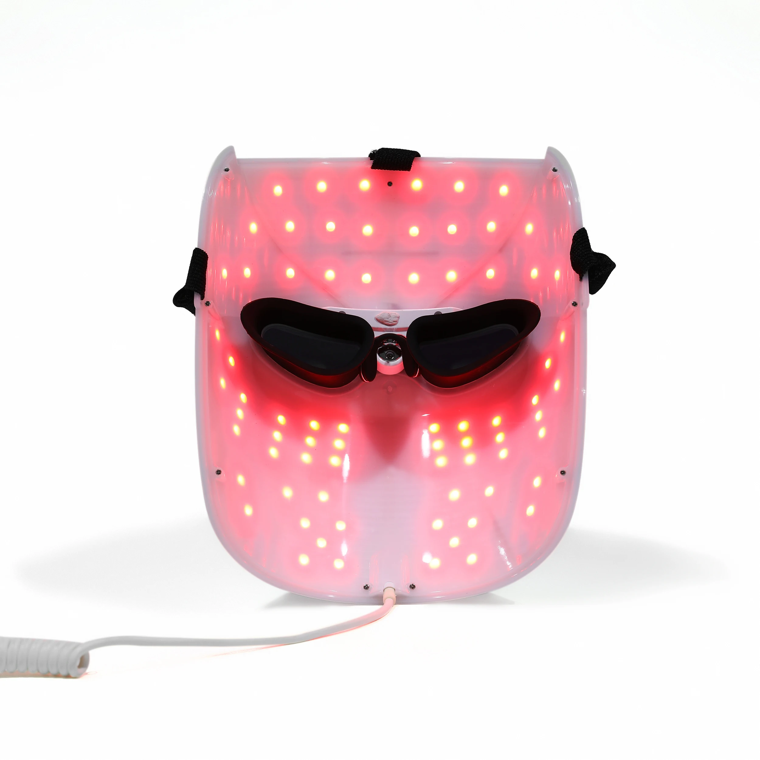 Newest 8 color led mask smart pdt infrared led facial therapy red light face mask US 510(k) Cleared