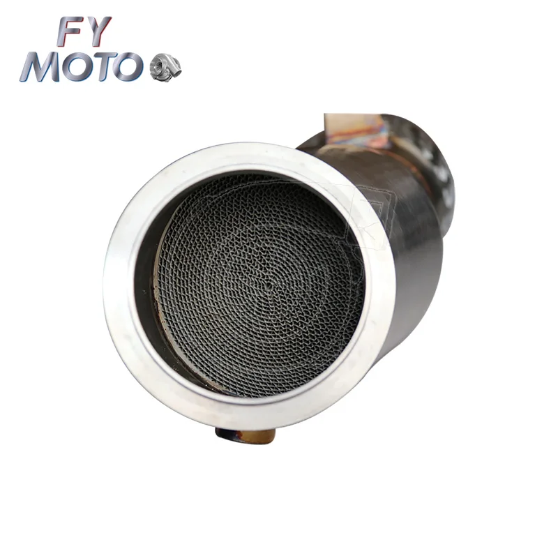 EVO1 Intercooler+Downpipe with 200 cell cat for BMW F20 F21 F22 F30 F31 F32 F33 F34 N20 N55 M135i M235i 335i 435i Z4 328i 2012+