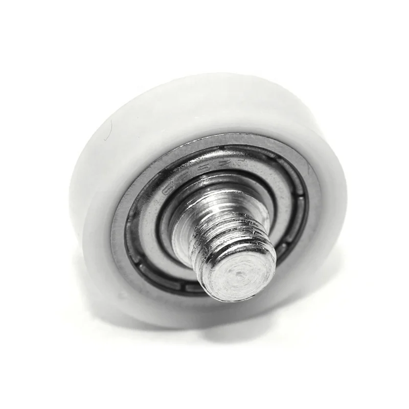 Роликовый шкив для кассовых ящиков DR20 M6x20x5mm роликовый станок терминалов пластиковый крошечный круглый полиуретановый ролик с подшипником
