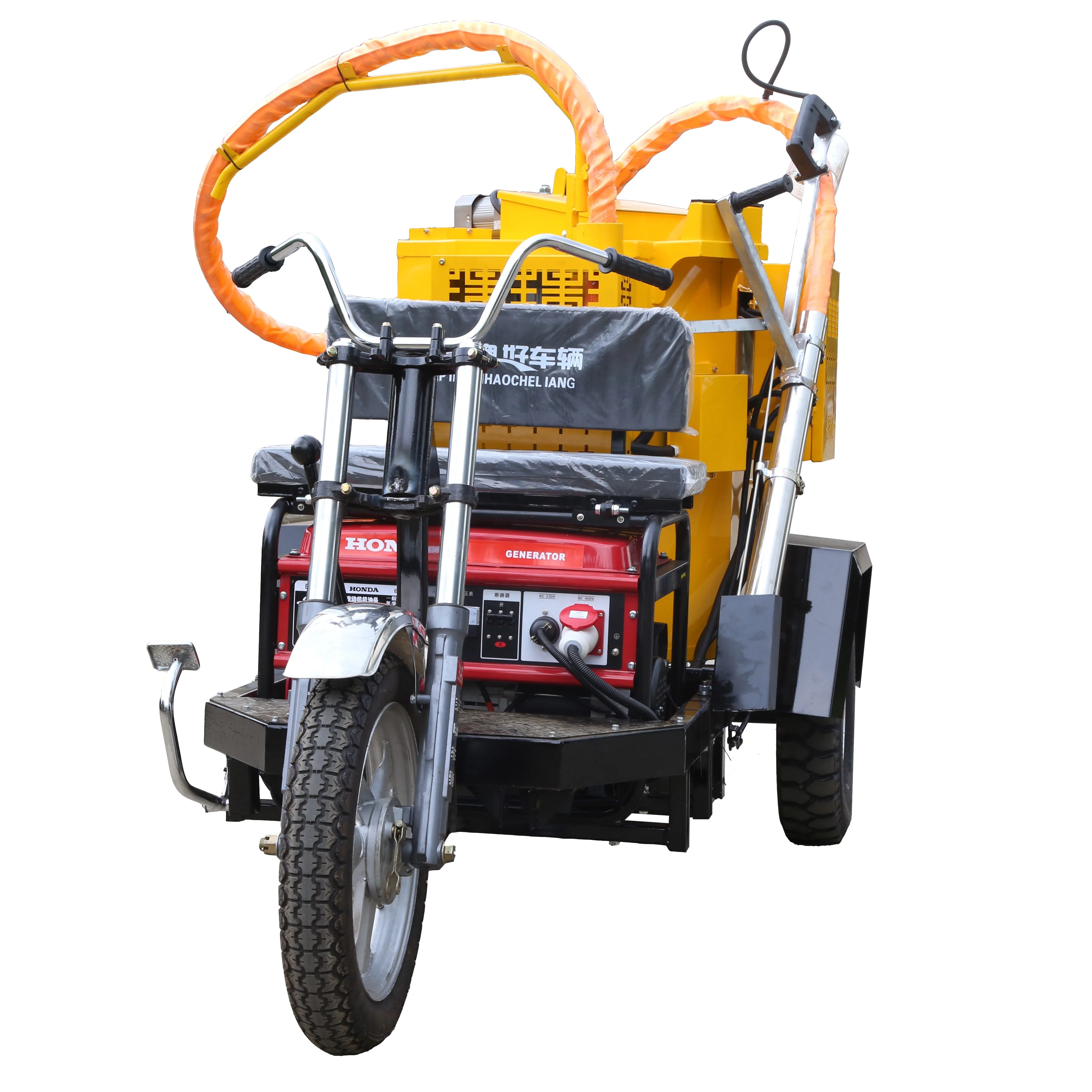 New Model 100L Asphalt Road Crack Filling Machine Driver Type Road Sealing Machines