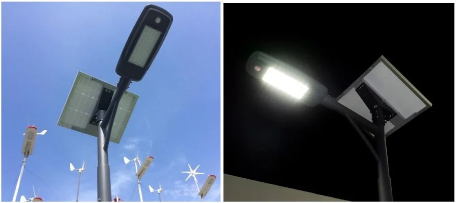 photocell rotatable solar panel led street lamparas solares para alumbrado publico IP66