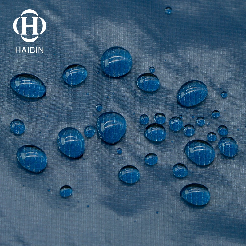 10D/0.6OZ Ripstop Nylon Fabric Ultralgiht Downproof & C0 DWR Treatment For Sleeping Bag