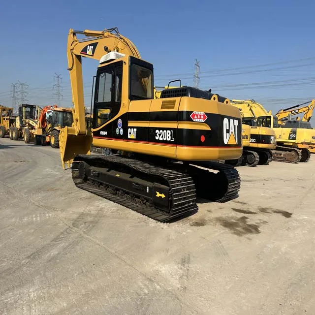 cheap low price caterpillar CAT 320BL used cat 320BL all models excavators 320 320B 320BL with 800mm track for sale