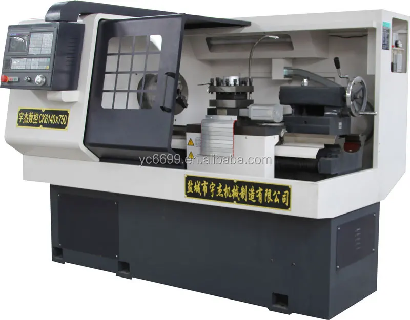 
Horizontal china SIEMENS multifunctional cnc lathe machine price CK6140 