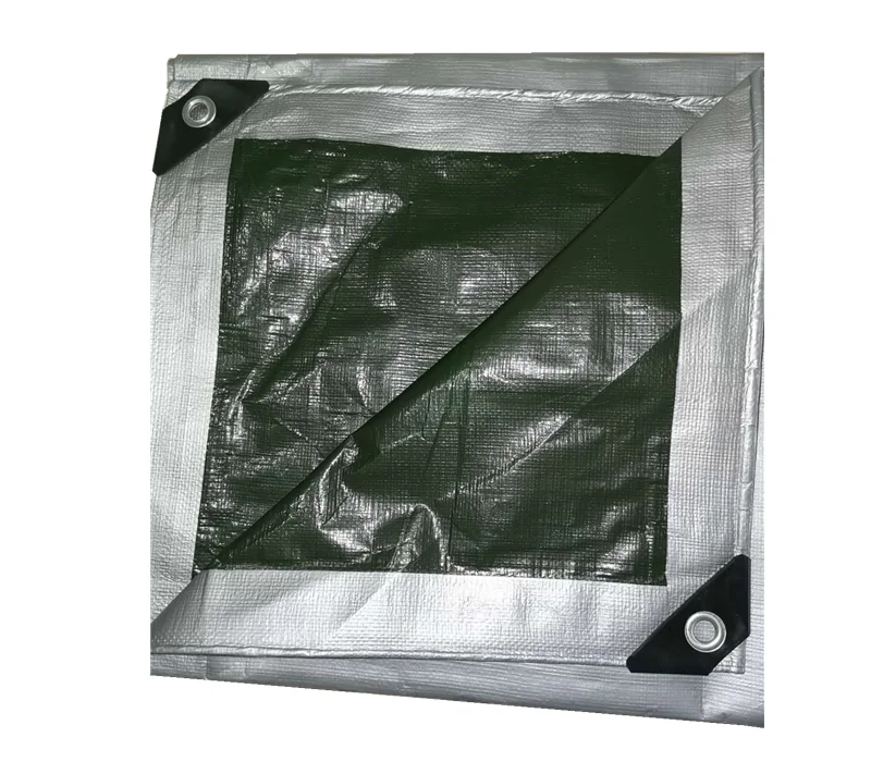 PE Waterproof Rain Cover Stock 20*20 Packing Plastic Poly Tarps Orange Tarpaulin Sheet