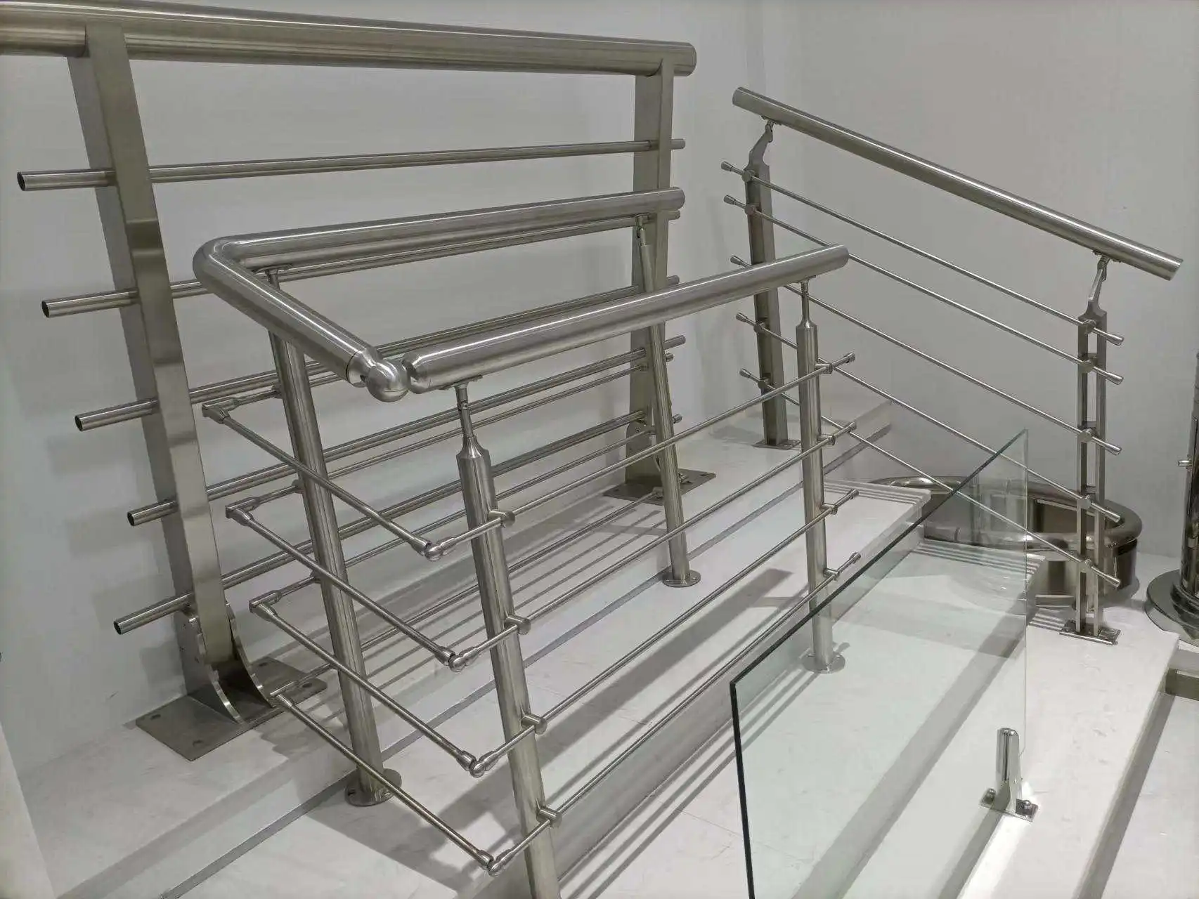 staircase baluster Stair Cable Wire Rope Railing stainless steel 304/316 choice railing cement balustrade outdoor