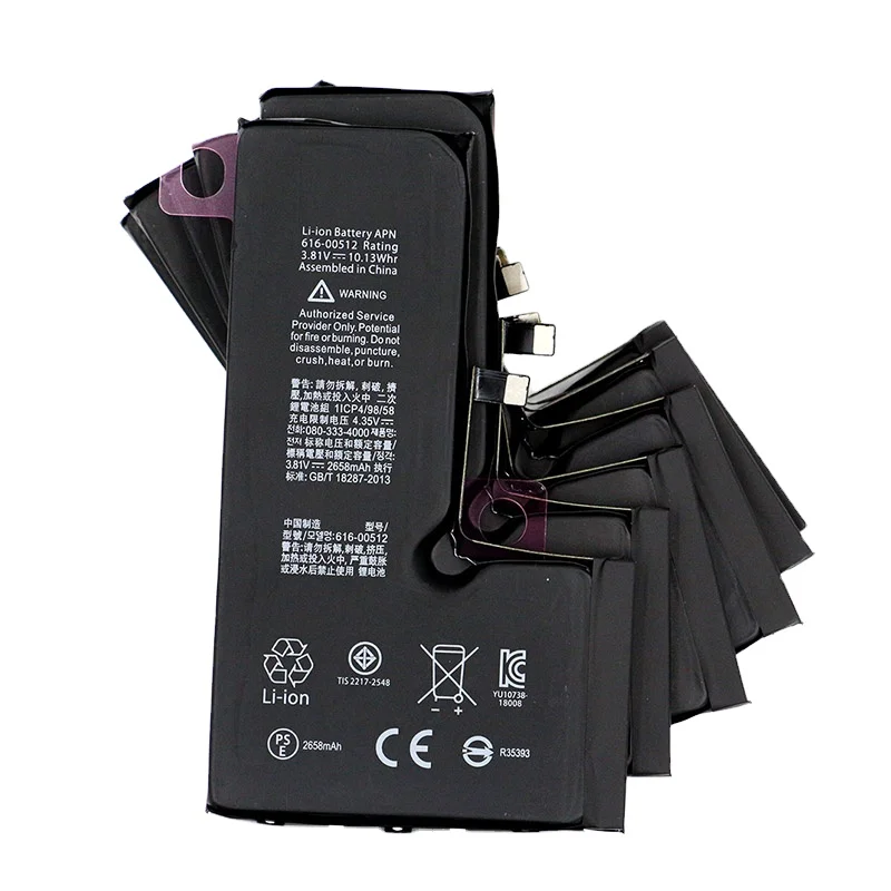OEM supply high quality battery replacement mobile phone 7 8 X XR XS Max digital li-ion battery for iphone