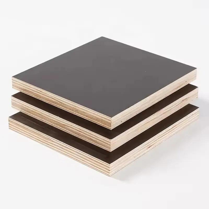 1220 *2440 mm 12mm 15mm 18mm shuttering plywood film faced plywood for construction