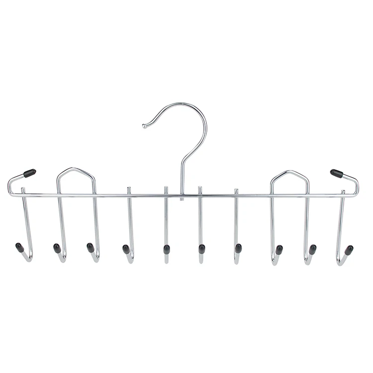 Designed Especially Multifunctional Clothes Hanger Saving Space Exhibition Non-slip Metal Clothes Hanger
