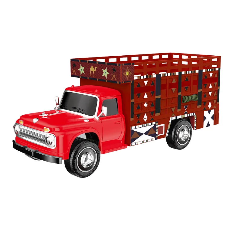 GCC hot sale friction inertia F/P plastic toy truck toy car