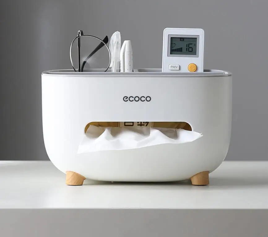 Remote control pumping box home living room dining room coffee table multifunctional storage tissue box