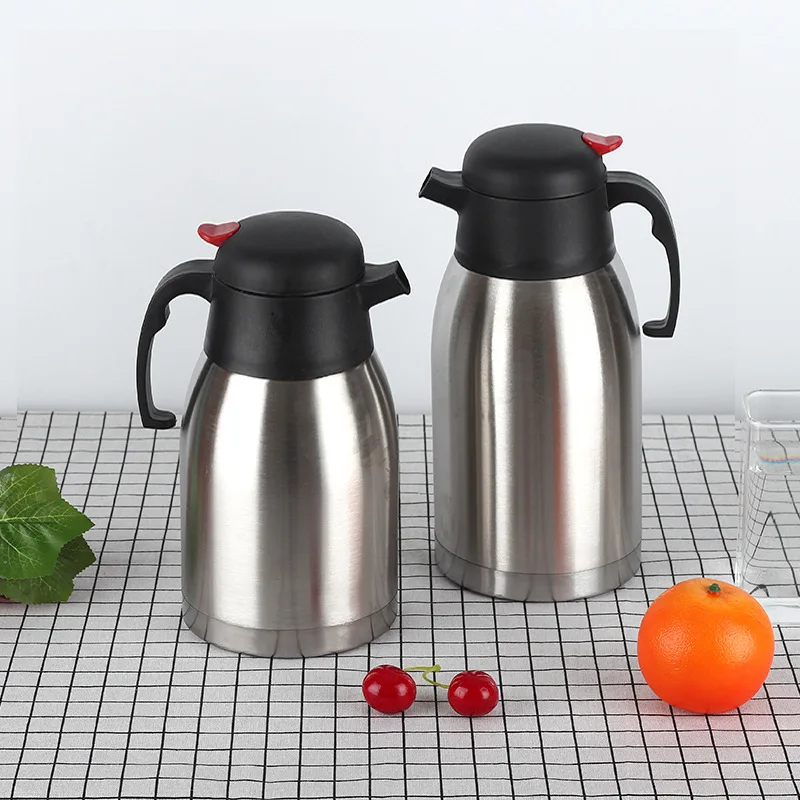Professional Camping Tea Coffee Pot non stick Thermos Coffee Pot Vacuum Carafe Pot functional Whistling Tea Coffee Water Kettle
