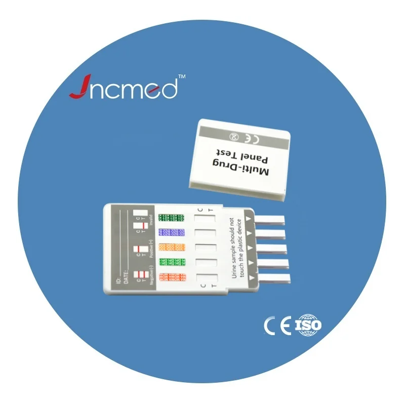 JCMED Drugs Abuse Testing Multi Panel 10 with Adulterants CE Certificate