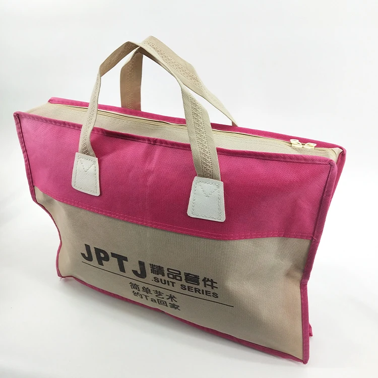 Customized Foldable Shopping Bag Baby Diaper Tote Non Woven Pillow Bag