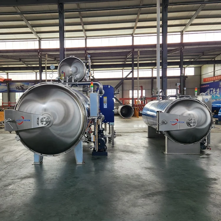 Steam Water Spray Tin Can Food Retort Autoclave Sterilizer