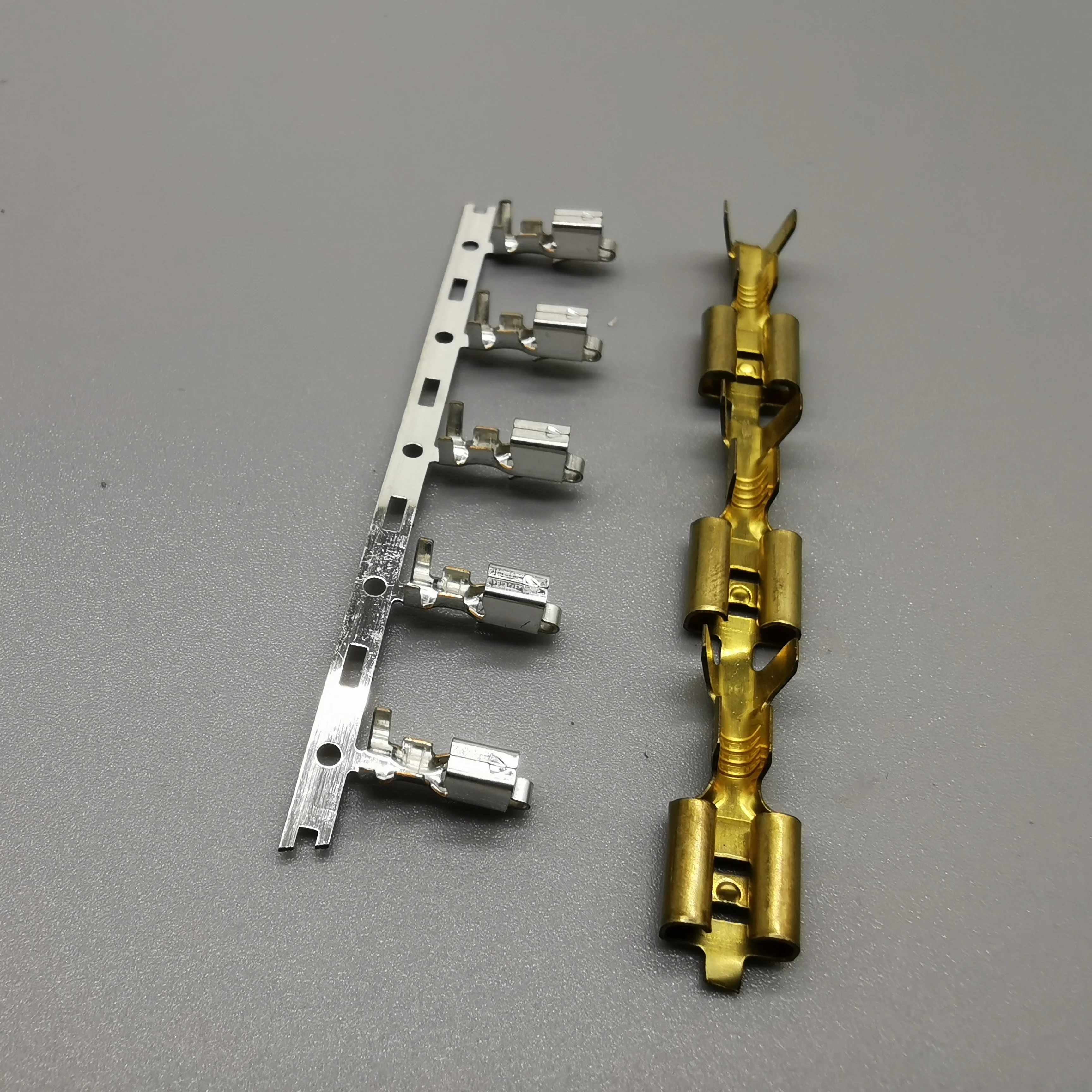Precision Stamping Brass Crimp Connector Female Electrical Splice Terminal