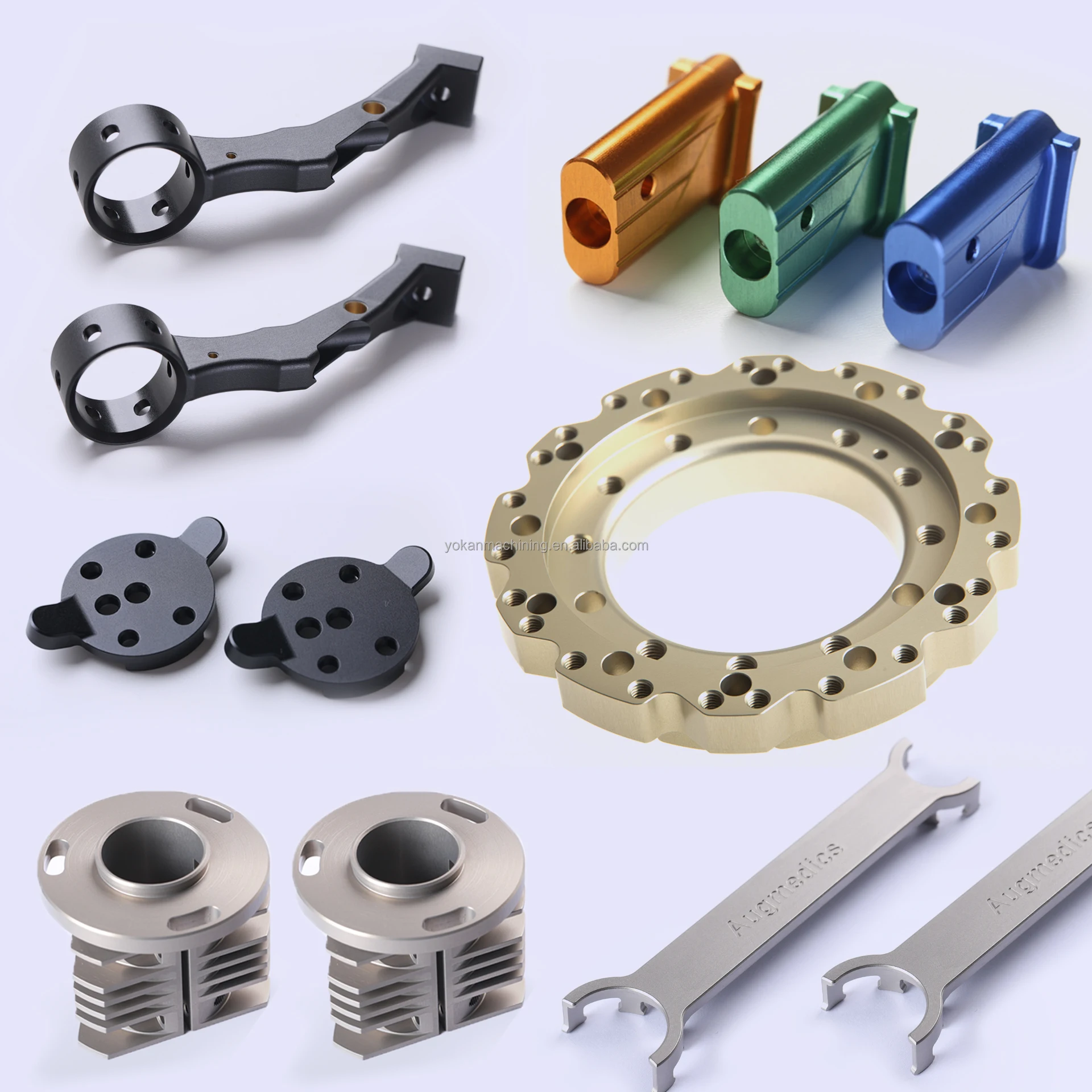 High Precision 5 Axis CNC Milling PEEK Delrin POM Polycarbonate Plastic machining Mechanical CNC Component Parts