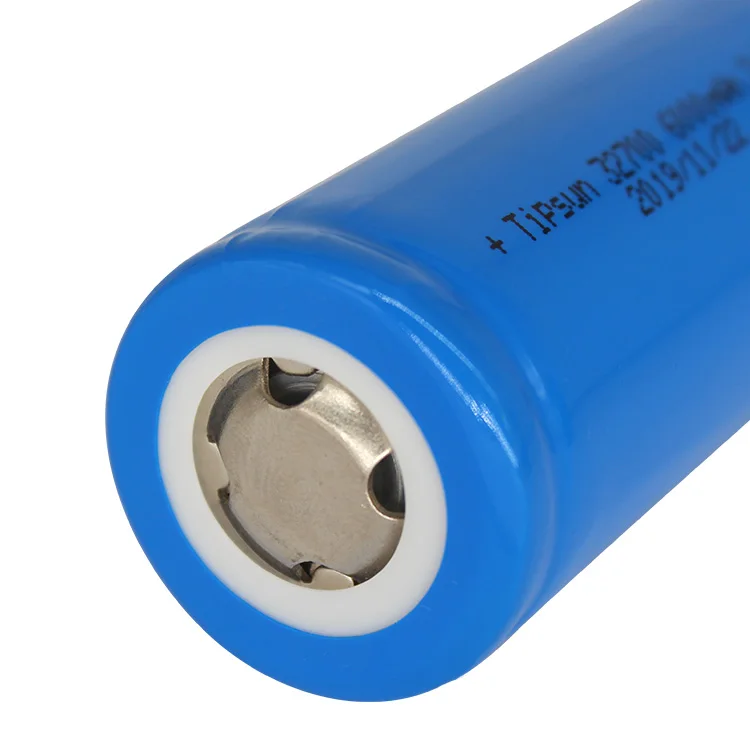 tipsun lifepo4 32700 5000mah 3.2v cylindrical batteries lithium-ion phosphate cell for home appliances