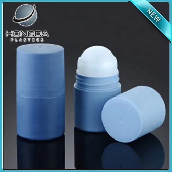 50ML Plastic Roll on Bottle for Deodorant and Cosmetic Packaging