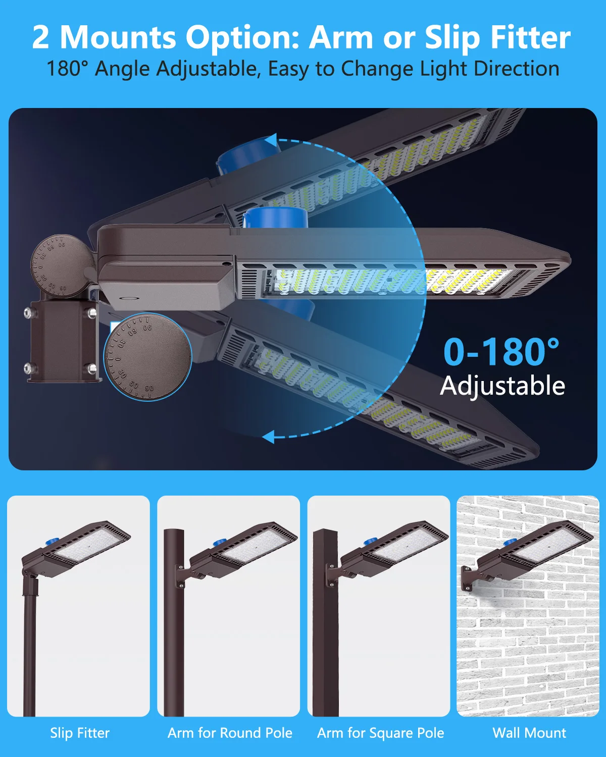 Parking lot light 300w led shoebox light outdoor led tennis court lighting sport street