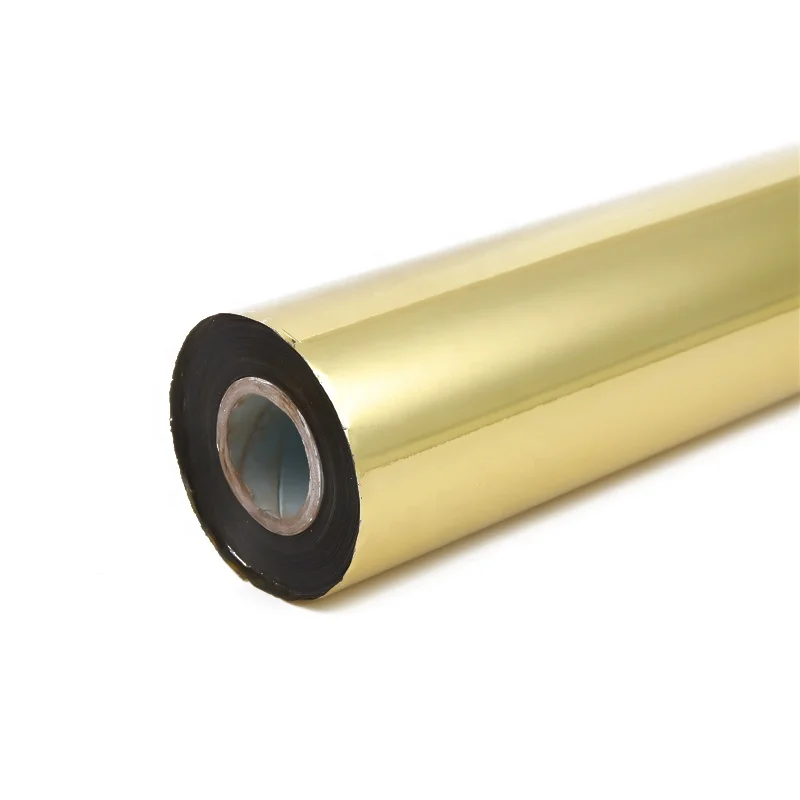Low Price Gold Silver Color Vacuum Aluminum Metallized Polyester Film for Lamination and Decoration