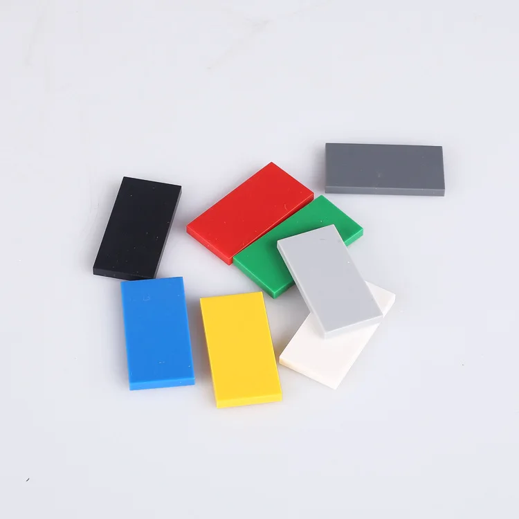 Small particle 87079 building block loose accessories assembly, toy basic components 2 * 4 flat 1 kg 1060 pieces