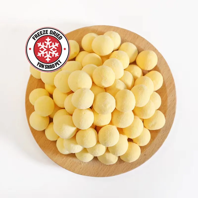 LOW MOQ OEM private label лакомства для домашних животных сублимированный перепелиный яичный желток