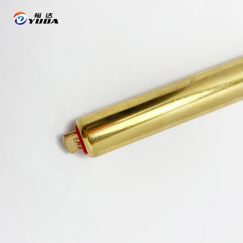 brass dual head heavy Pen tire gauge of 0-160 psi sprayer pressure gauge