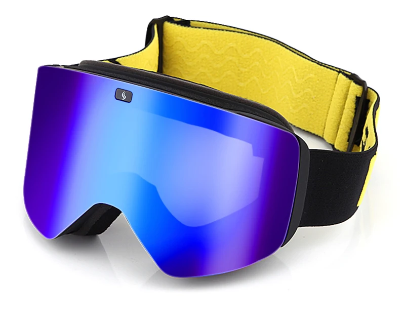 BENICE Sports support custom small wholesale magnetic frameless designer best mirrored snowboard glasses snow ski goggles