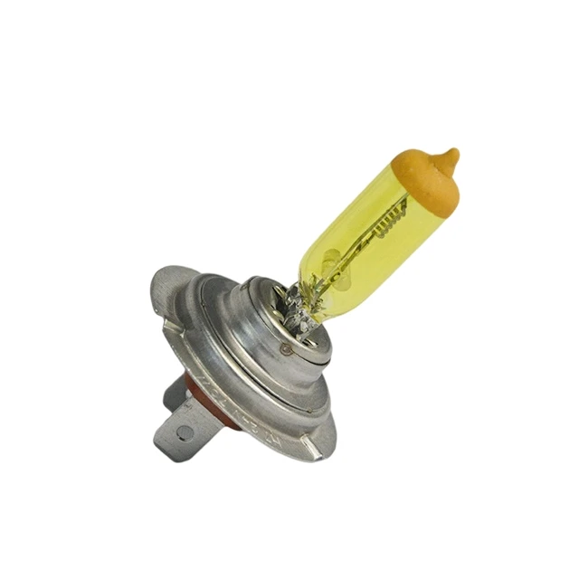 HIgh quality schott glass steel base H7 24V 100W long life  power light automobile bulb