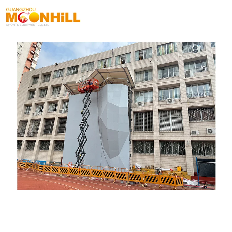 2024 new climbing wall frame autobelay rock climbing wall ziplines