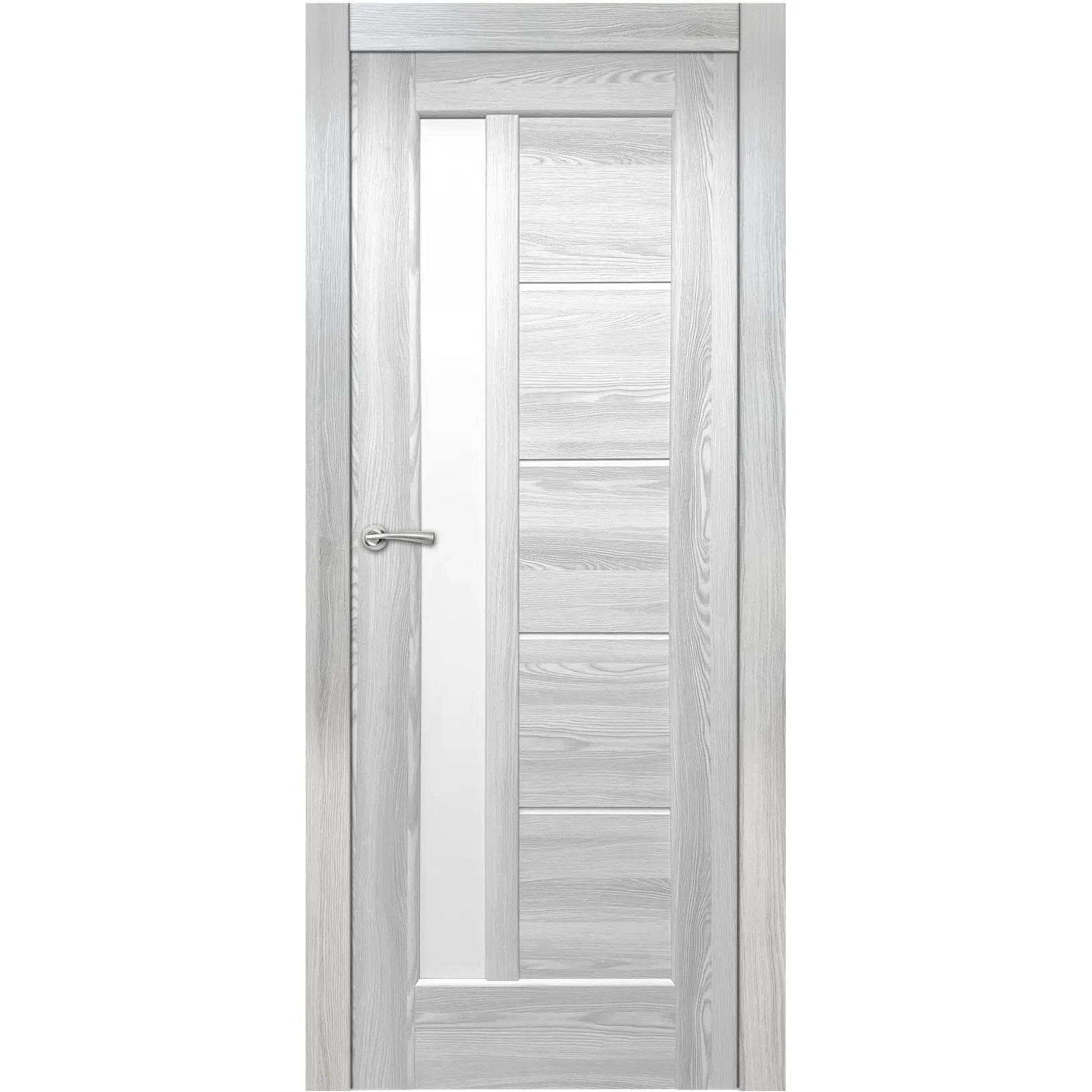 Minimalist 2024 modern original  factory carton crystal entry door waterproof customized with high quality for villa house