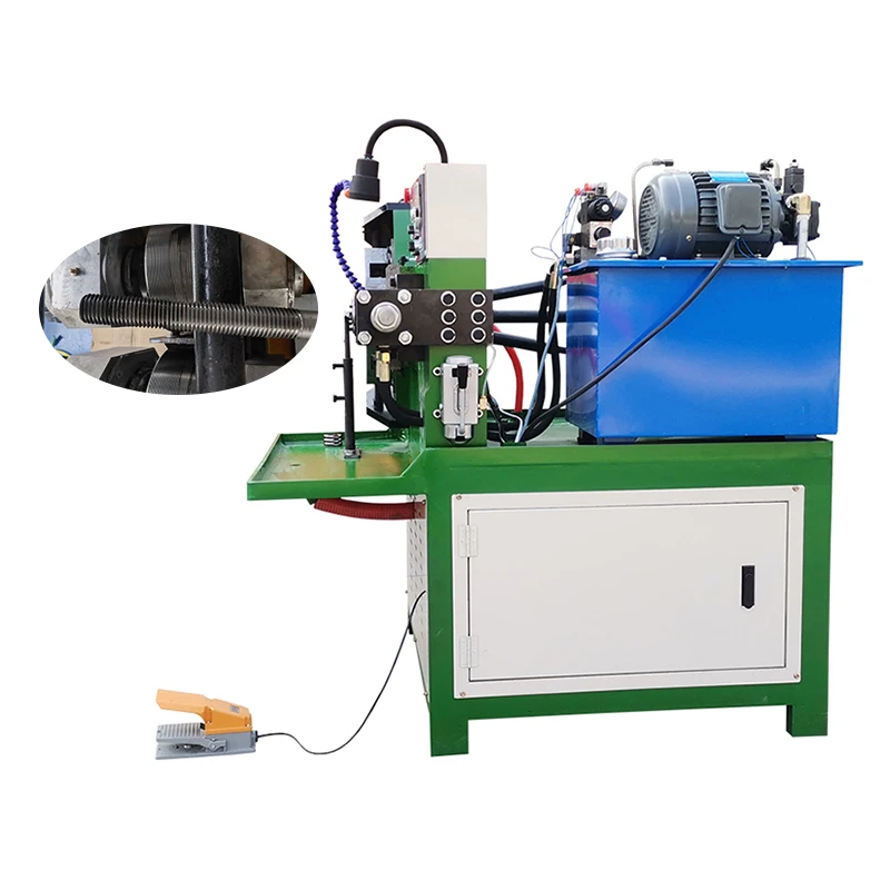 Manufacturer exported Hydraulic thread rolling machine/Stainless steel pipe thread rolling machine