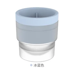 DROPSHIPPING Multi-functional Sensitive Ice Face Contour Ice Cube Facial Silicone Ice Ball Mold Plastic Round Hockey Mould