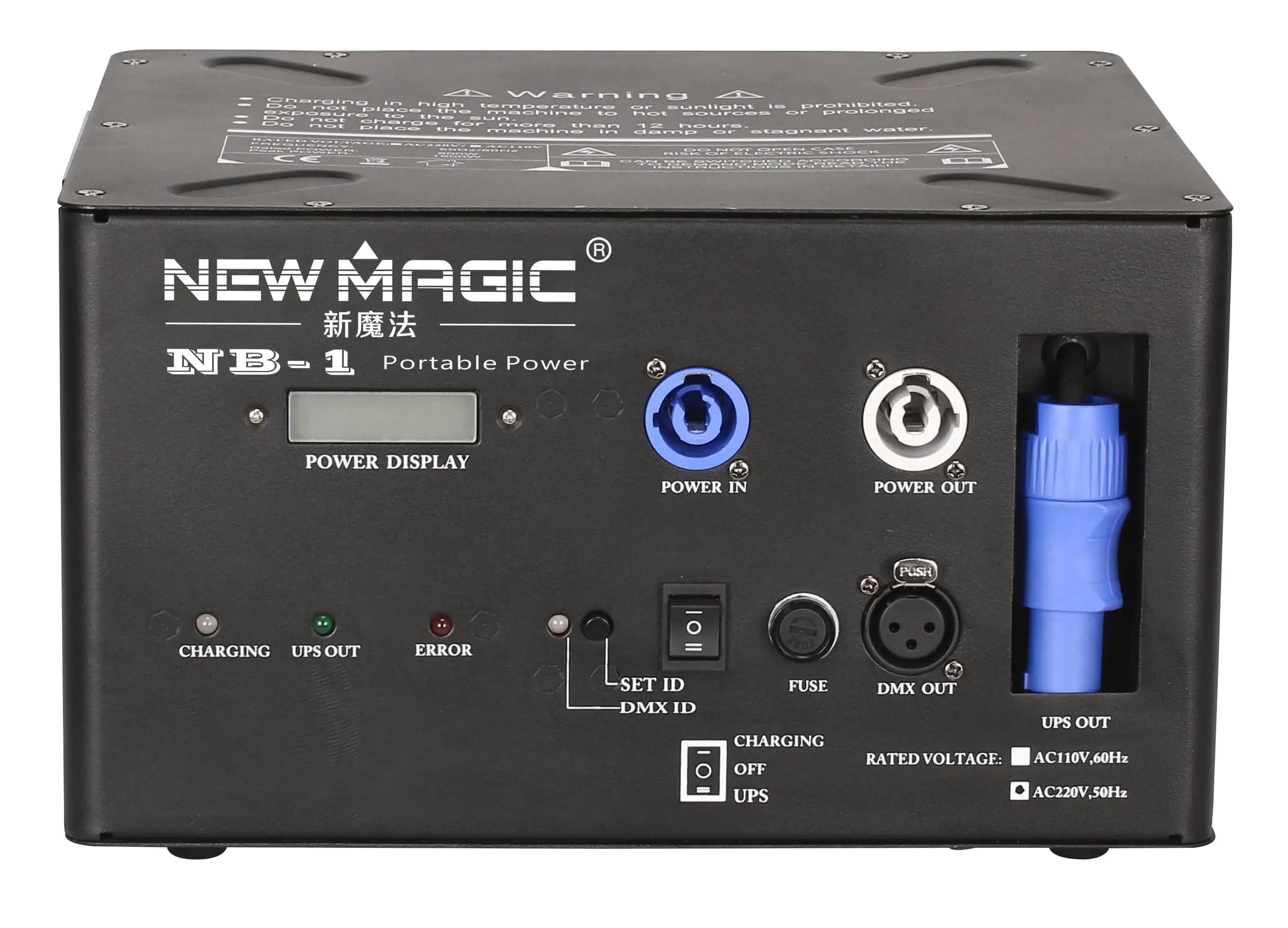 Easy to carry mini portable power supply new technology battery for old spark machine stage effect equipment use for celebration