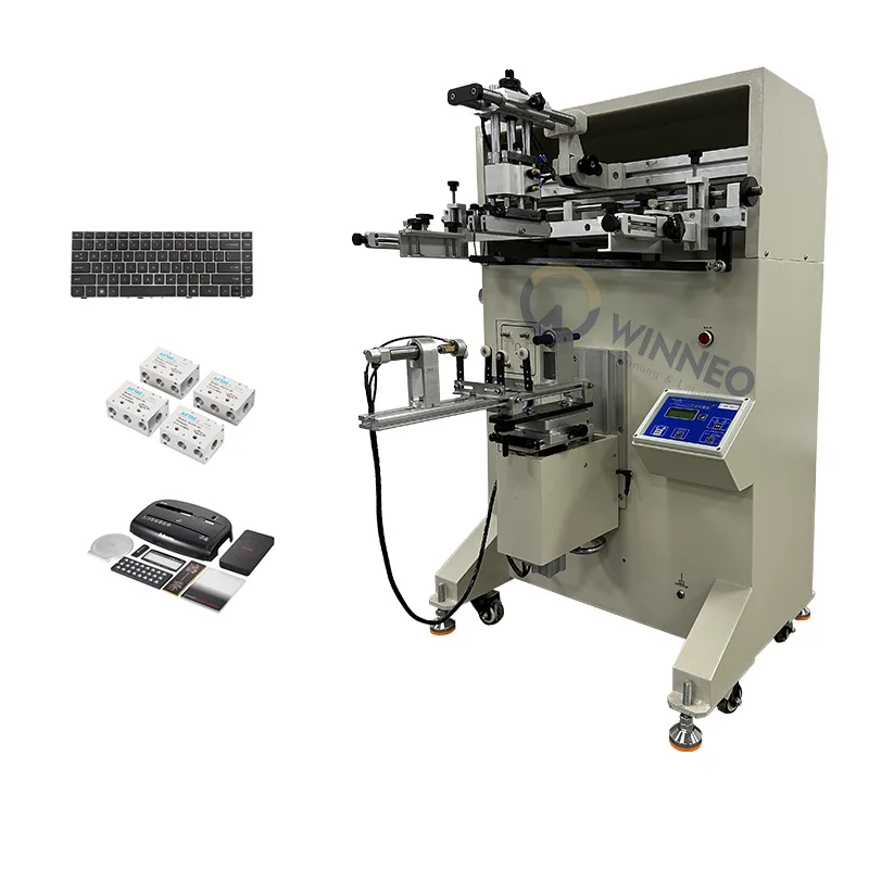 Hot Sale Round Screen Printer Maquina Serigrafia Machine/ Big Label Silk Screen Printing Machine