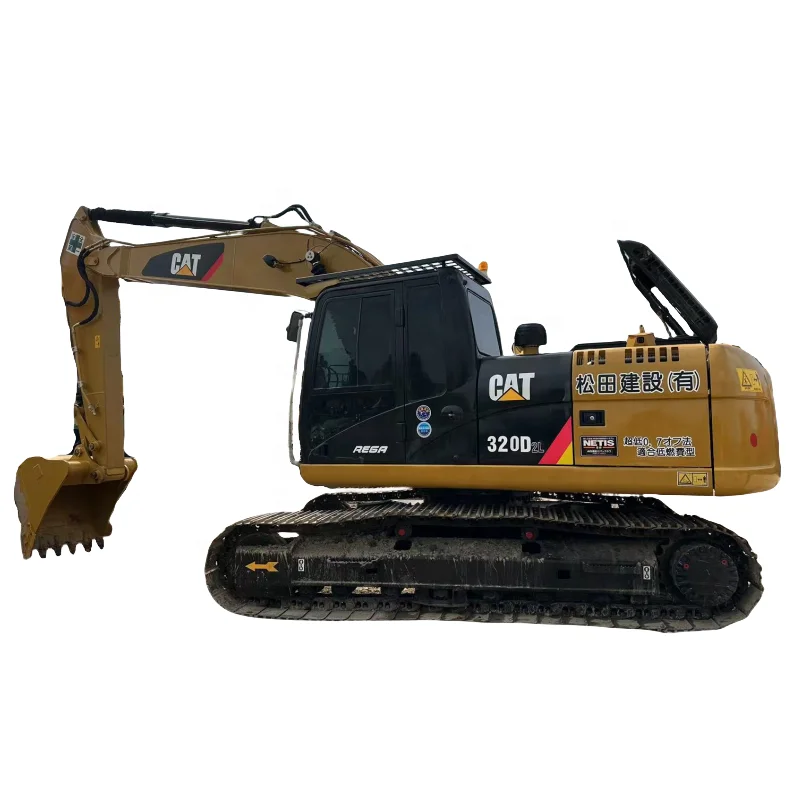 Japanese Used CAT320D2L Excavator Caterpillar 20 Tons Earth-moving Machinery cat320d2l Excavator