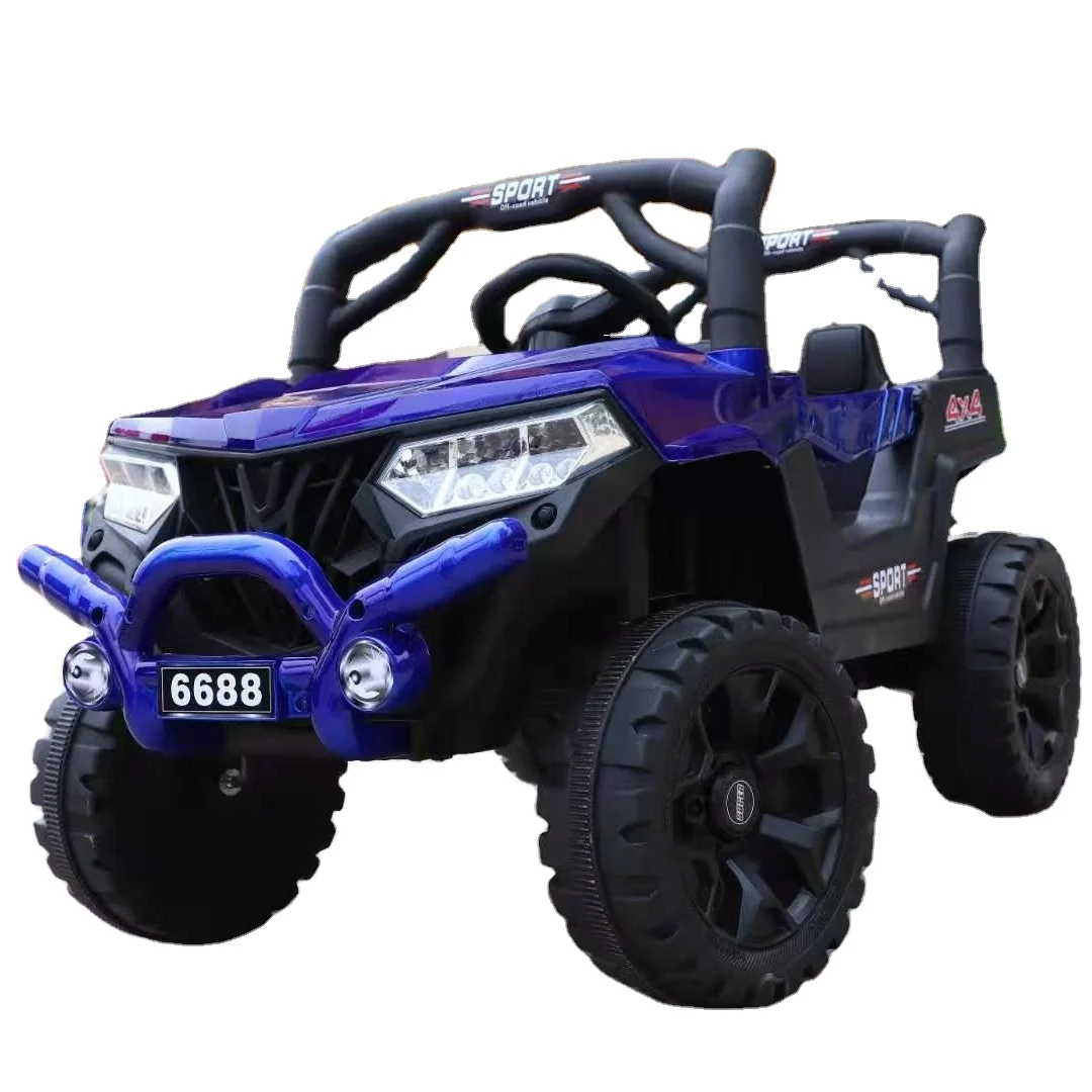 Hebei Children Toy Factory Wholesale Ride on Car 2 Seater 12V Kids Electric Car Black Red Music White