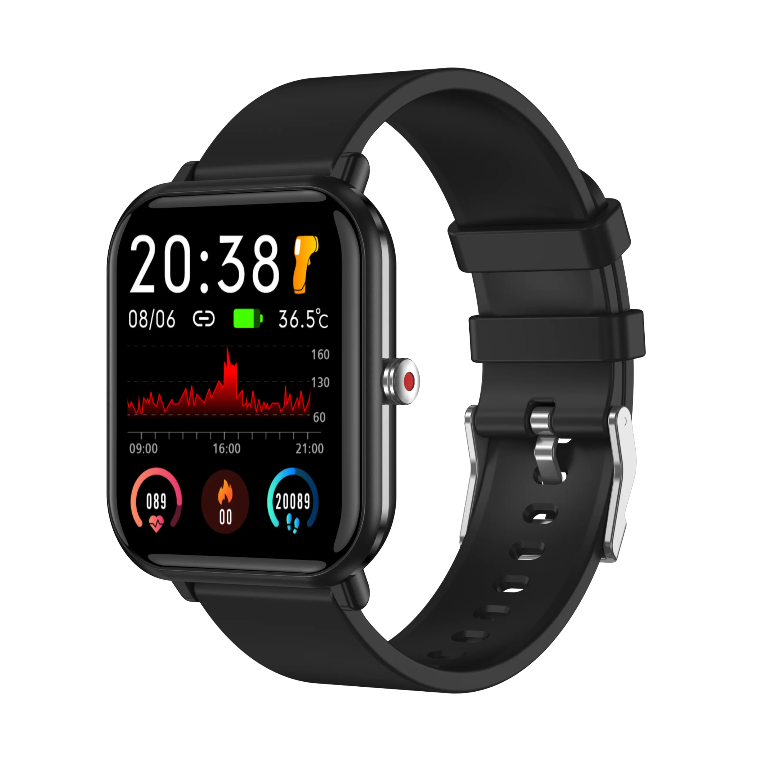 Customer Temperature Q9 PRO Smartwatch Life Waterproof Pedometer Calories Sports Smart Watch For Teenagers