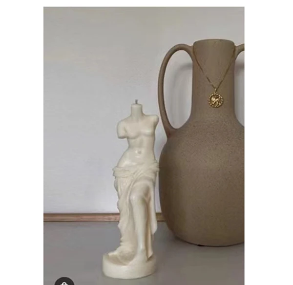 
Geometric three-dimensional folding godness aromatherapy candle 