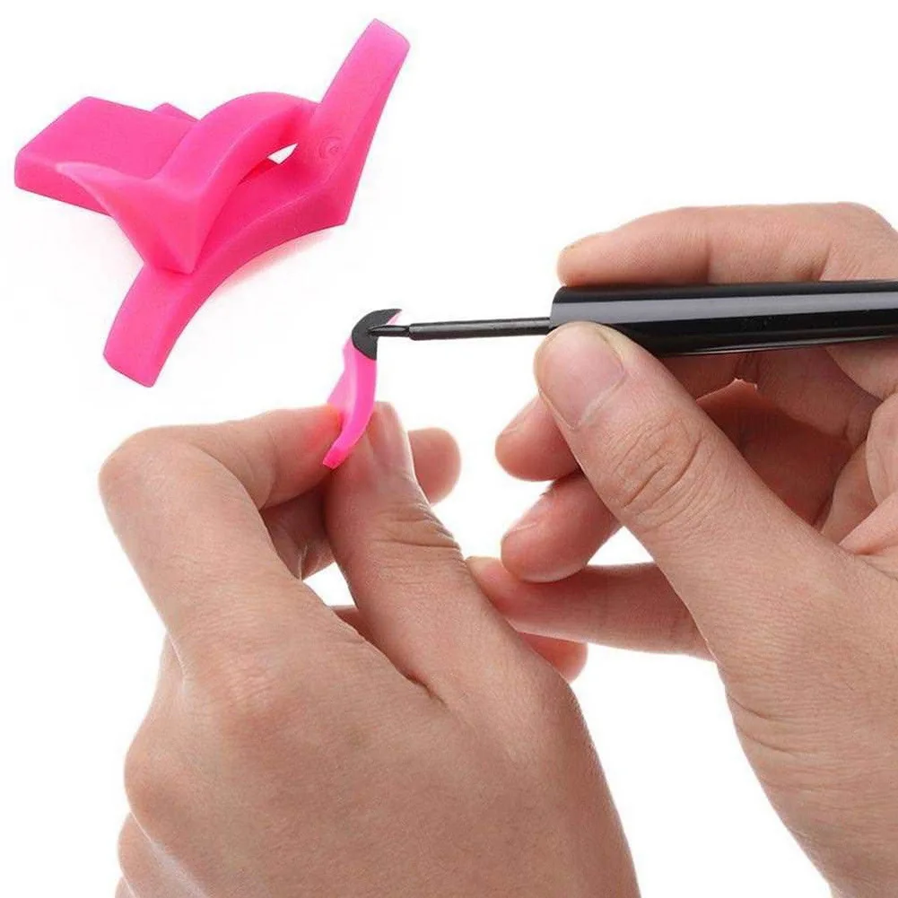 Collapsible Food Grade Silicone custom Eyeshadow Silicone Stamp