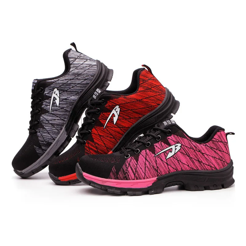 
2020 new Sepatu safety fashion suede black mining chef steel working safety shoes 