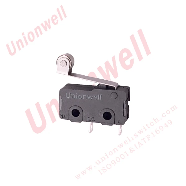 Unionwell 0.1A,5A 10A 125/250V  25T125  G605 Series Miniature Micro switch Gas Stoves limit switch type microswitches