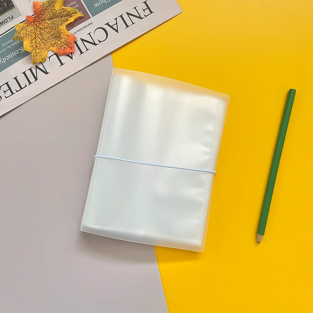 A5 Waterproof Transparent File Folder Transparent Sports Game Card 4 Pocket Photo Set