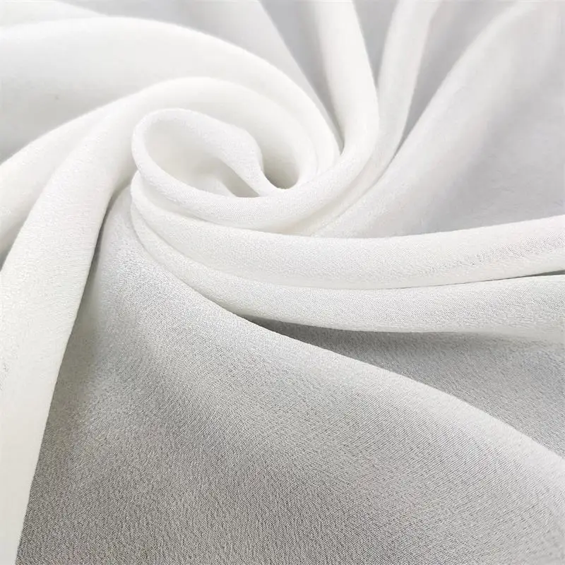 Factory Women Dress 100% China Silk Fabric Custom Color De soie Crepe Fabric