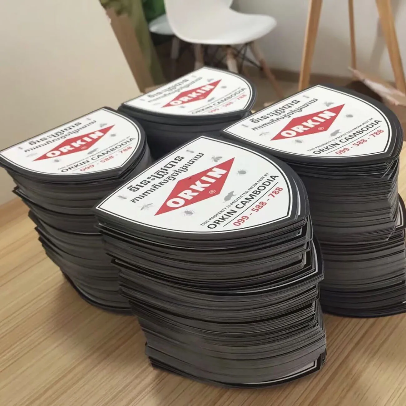 High quality  electrostatic shop car window decorative adhesive  sticker